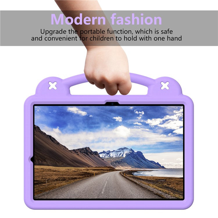 For Samsung Galaxy Tab S10+ / S9+ / S9 FE+ Case Kids EVA Tablet Cover - Purple