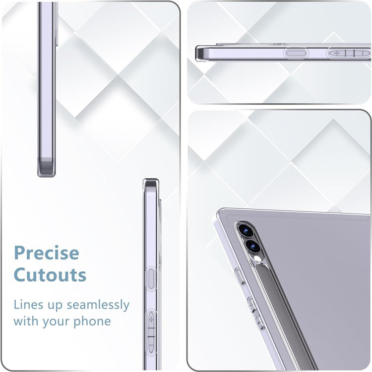 For Samsung Galaxy Tab S10 Ultra Super Clear Case Drop Protection Shell TPU Tablet Cover