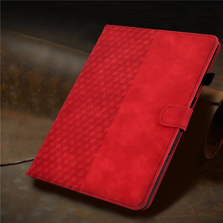 For Huawei Enjoy Tablet 2 10.1 / MatePad T 10 9.7 inch / T 10S 10.1 inch  /  Honor Pad 6 10.1-inch / Pad X6 9.7 inch Shockproof Stand Case Anti-Fall Tablet Cover with Card Slots / Auto Wake / Sleep - Red