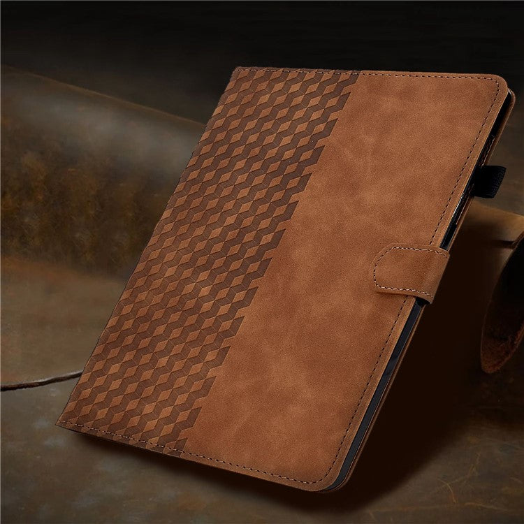 For Huawei Enjoy Tablet 2 10.1 / MatePad T 10 9.7 inch / T 10S 10.1 inch  /  Honor Pad 6 10.1-inch / Pad X6 9.7 inch Shockproof Stand Case Anti-Fall Tablet Cover with Card Slots / Auto Wake / Sleep - Brown