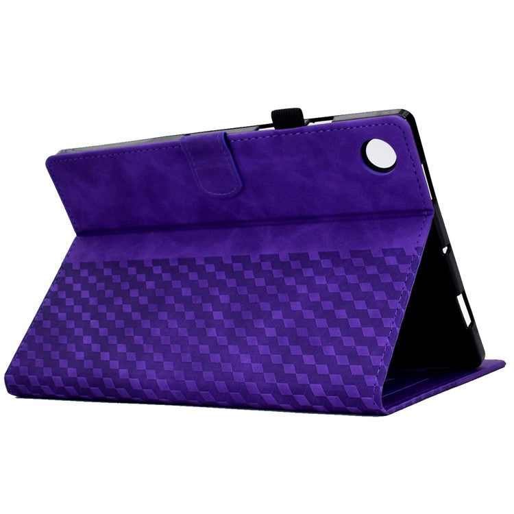 For Huawei Enjoy Tablet 2 10.1 / MatePad T 10 9.7 inch / T 10S 10.1 inch  /  Honor Pad 6 10.1-inch / Pad X6 9.7 inch Shockproof Stand Case Anti-Fall Tablet Cover with Card Slots / Auto Wake / Sleep - Purple