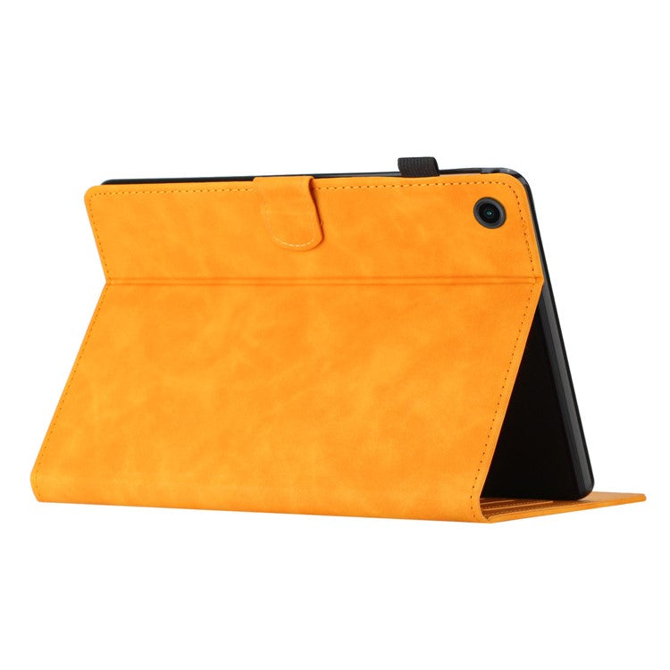 For Honor Pad 6 10.1-inch / Pad X6 9.7 inch / Huawei Enjoy Tablet 2 / MatePad T 10 9.7 inch / T 10S 10.1 inch  Card Slot Leather Tablet Case Cover - Yellow