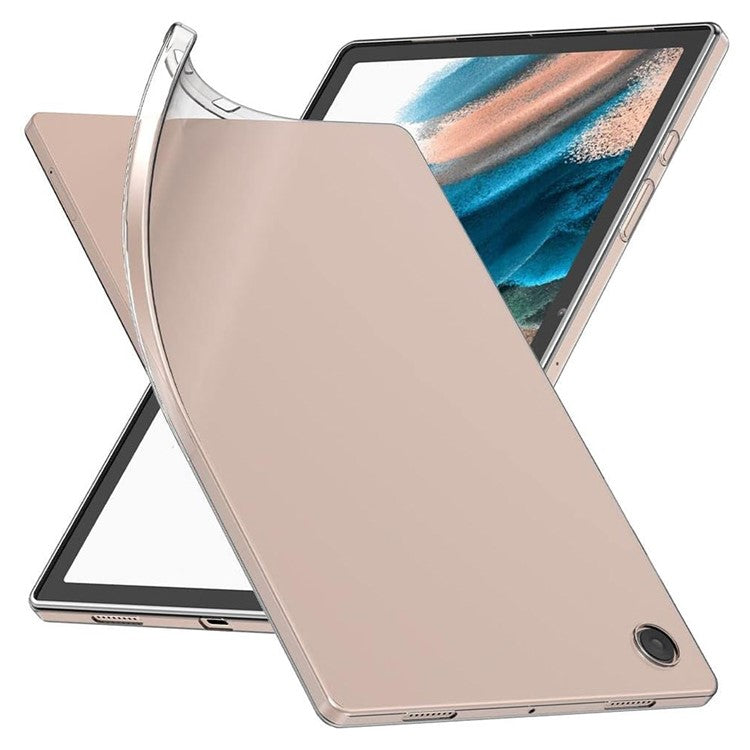 For Samsung Galaxy Tab A9+ Case Transparent Drop Protection Flexible TPU Tablet Cover