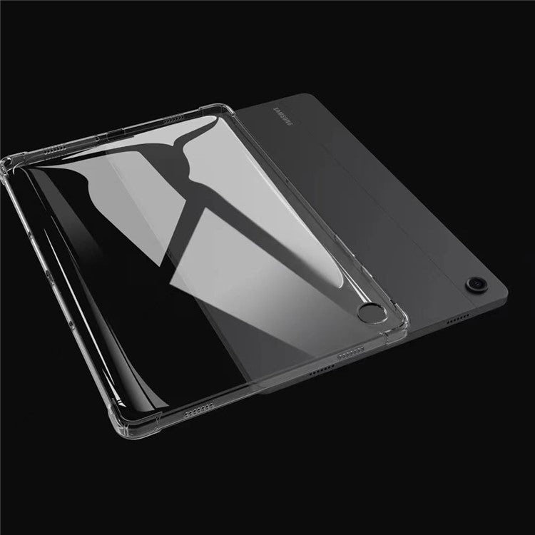 For Samsung Galaxy Tab A9+ Case TPU Tablet Cover Transparent Drop Protection Shell