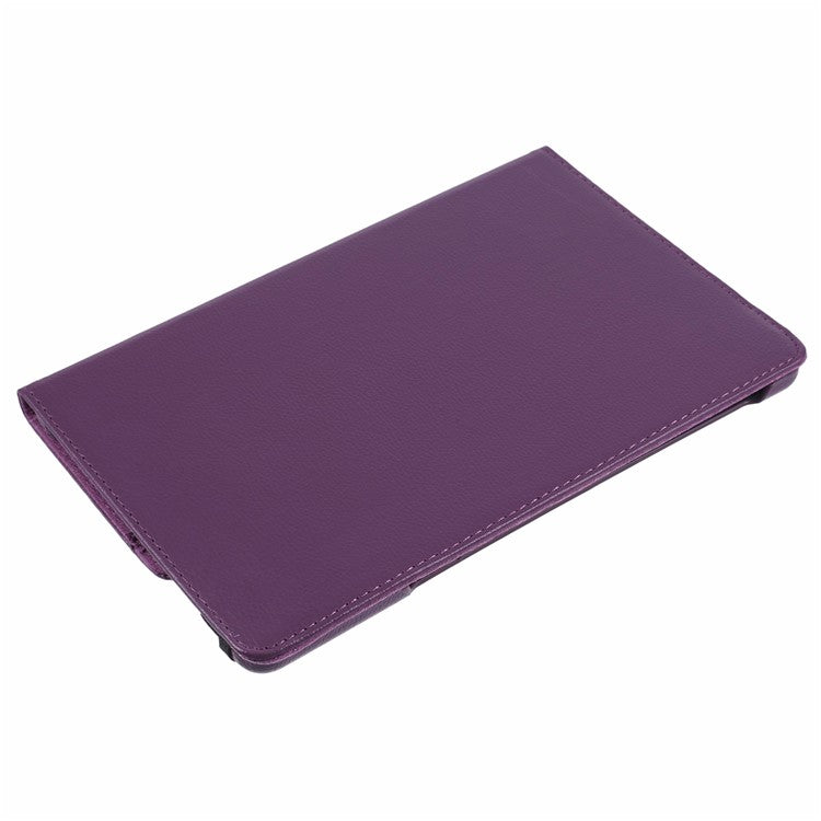 For Huawei Enjoy Tablet 2 / MatePad T 10S 10.1 inch / Pad X6 9.7 inch / Pad X8 / Pad 6 10.1-inch Case Leather+TPU Rotating Stand Tablet Cover - Purple