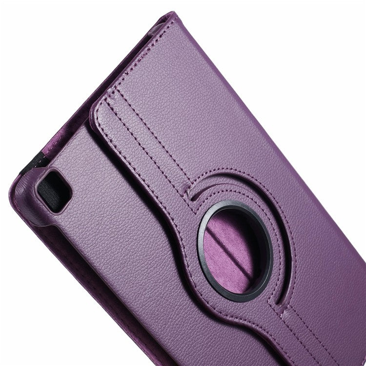 For Huawei Enjoy Tablet 2 / MatePad T 10S 10.1 inch / Pad X6 9.7 inch / Pad X8 / Pad 6 10.1-inch Case Leather+TPU Rotating Stand Tablet Cover - Purple