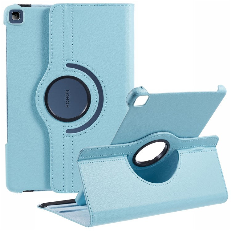 For Huawei Enjoy Tablet 2 / MatePad T 10S 10.1 inch / Pad X6 9.7 inch / Pad X8 / Pad 6 10.1-inch Case Leather+TPU Rotating Stand Tablet Cover - Baby Blue