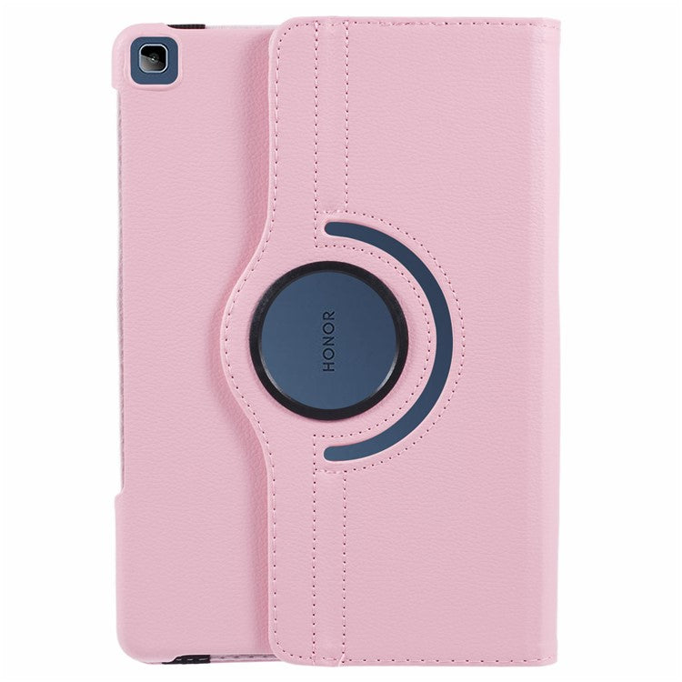 For Huawei Enjoy Tablet 2 / MatePad T 10S 10.1 inch / Pad X6 9.7 inch / Pad X8 / Pad 6 10.1-inch Case Leather+TPU Rotating Stand Tablet Cover - Pink