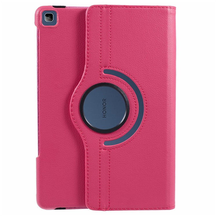 For Huawei Enjoy Tablet 2 / MatePad T 10S 10.1 inch / Pad X6 9.7 inch / Pad X8 / Pad 6 10.1-inch Case Leather+TPU Rotating Stand Tablet Cover - Rose