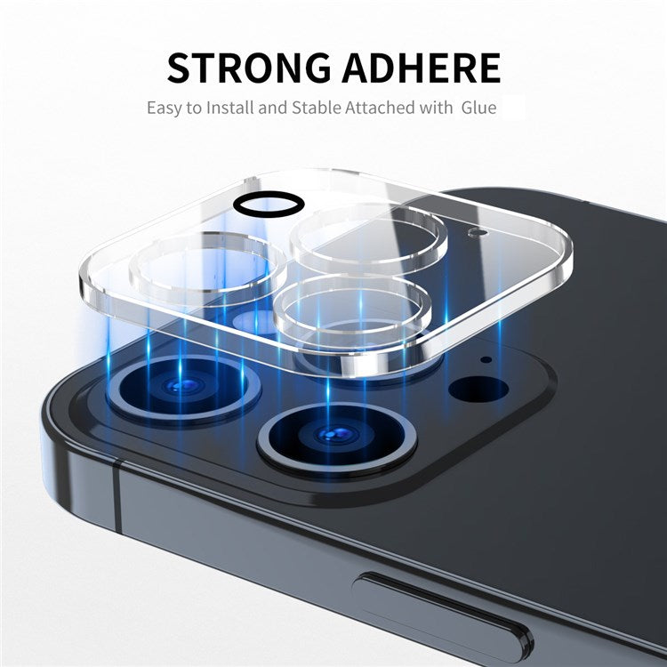 ENKAY HAT PRINCE Tempered Glass Lens Film for iPhone 13 Pro 6.1 inch / 13 Pro Max 6.7 inch, Full Coverage Rear Camera Lens Protector