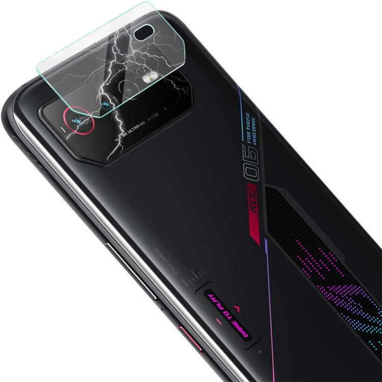 IMAK 2Pcs / Set Camera Lens Protector for Asus ROG Phone 6 5G / Phone 6 Pro 5G, Ultra HD Anti-Scratch Tempered Glass Lens Film