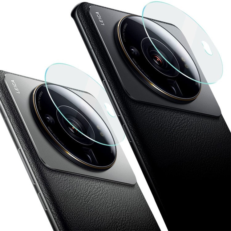 IMAK 2Pcs / Set Camera Lens Protector for Xiaomi 12S Ultra 5G, Anti-bubble Anti-wear High Definition Tempered Glass Film