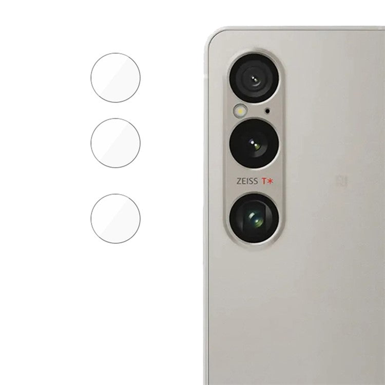 For Sony Xperia 1 VI Camera Lens Protector Anti-scratch Tempered Glass Lens Film