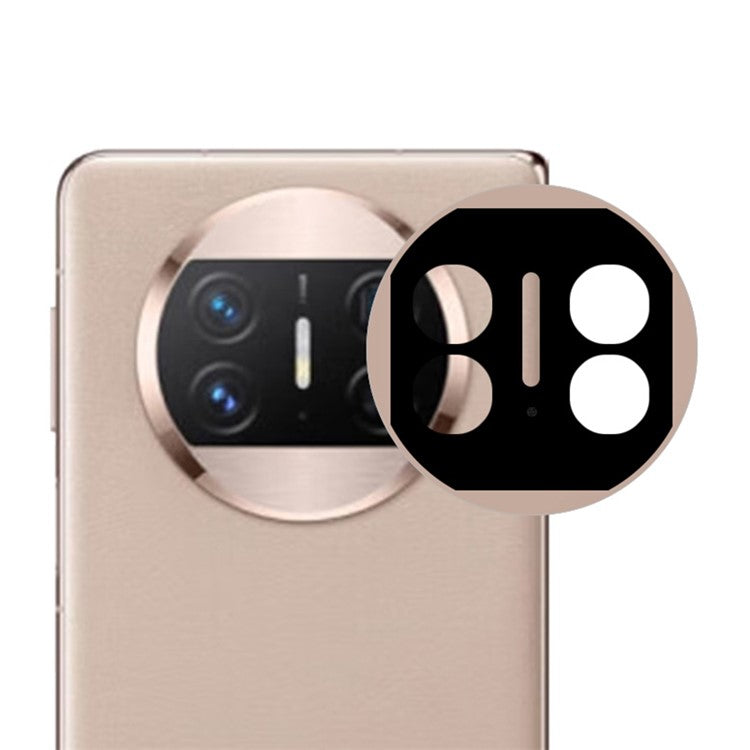 RURIHAI Camera Lens Protector for Huawei Mate X3 to Mate X5 Titanium Alloy Transfer Lens Flim - Gold