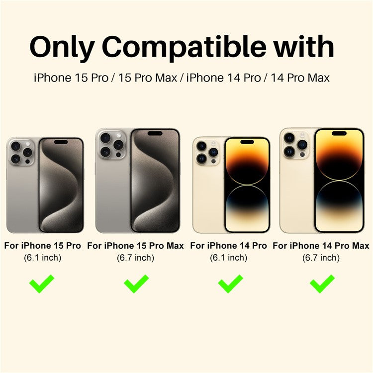 NORTHJO 2 Sets for iPhone 14 Pro / 14 Pro Max / 15 Pro / 15 Pro Max Tempered Glass Lens Protector CD Veins Metal Ring Lens Guard - Gold