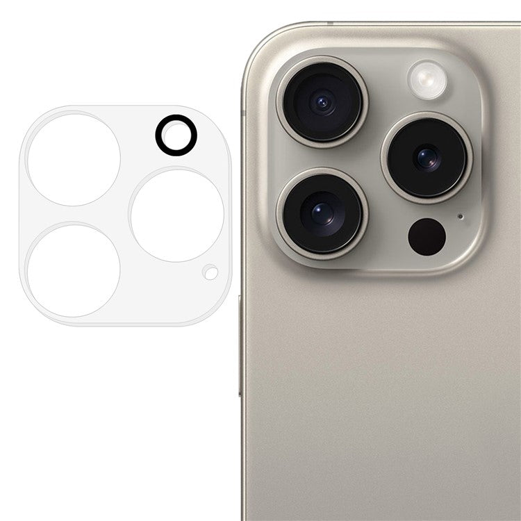 For iPhone 16 Pro Camera Lens Protector Tempered Glass, HD Clear