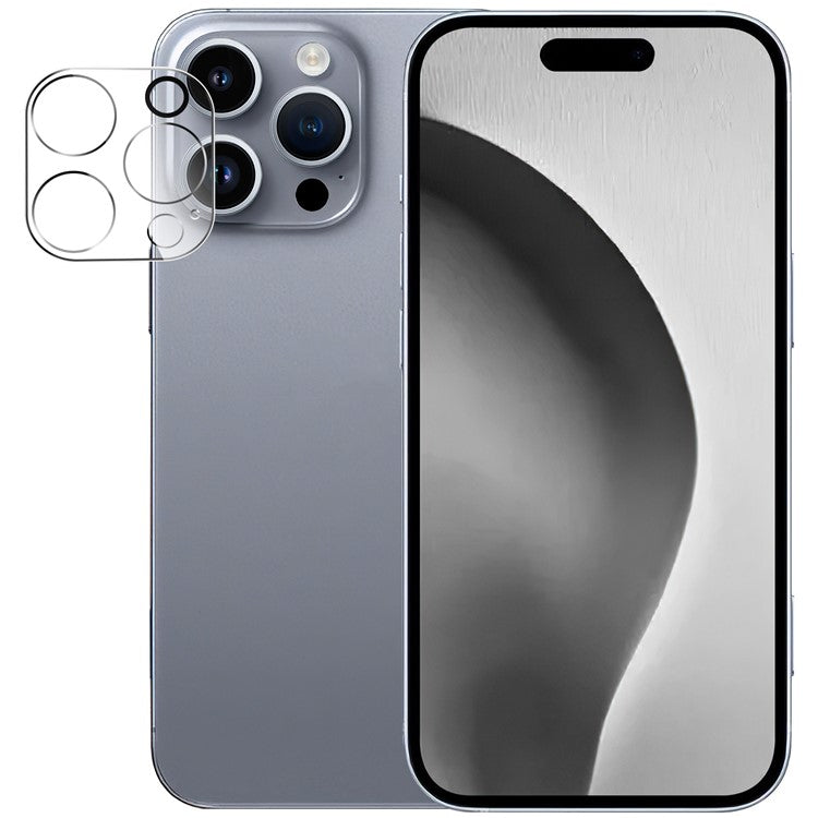 For iPhone 16 Pro Max Camera Lens Protector Tempered Glass HD Anti-Explosion Phone Lens Film