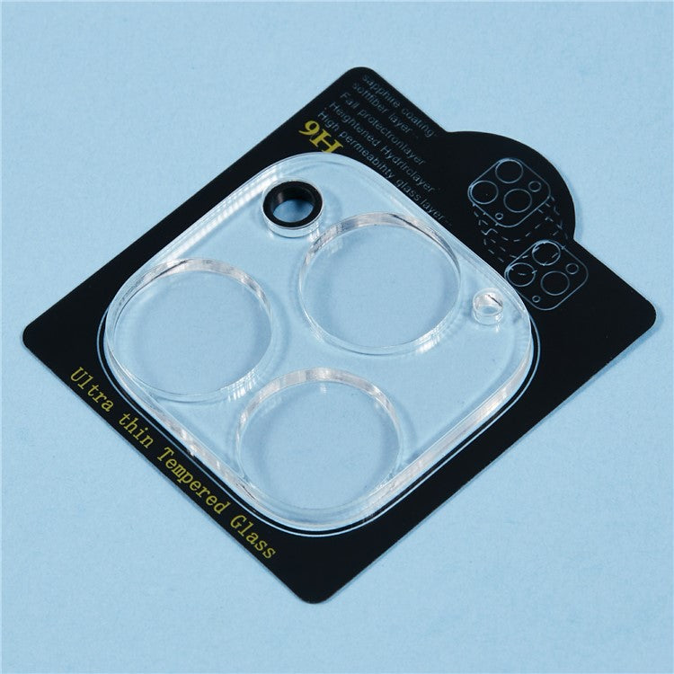 For iPhone 16 Pro Max / 16 Pro HD Clear Camera Lens Protector Tempered Glass Phone Clear Lens Film