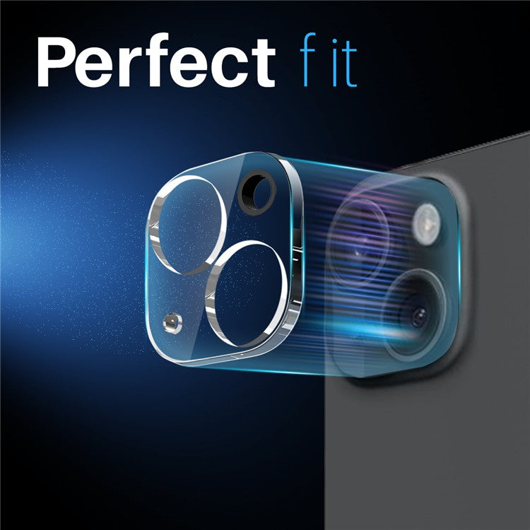 NORTHJO For iPhone 14 / 14 Plus Camera Lens Protector Tempered Glass HD Clear 3D Full Coverage