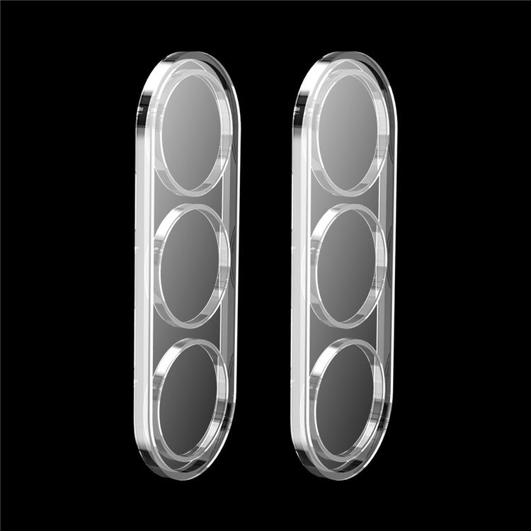 ENKAY HAT PRINCE 2Pcs For Samsung Galaxy M35 5G Camera Lens Film Integrated Tempered Glass Lens Protector - Transparent