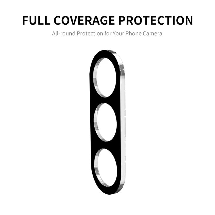 ENKAY HAT PRINCE For Samsung Galaxy M35 5G Camera Lens Protector Integrated Tempered Glass Lens Film - Black