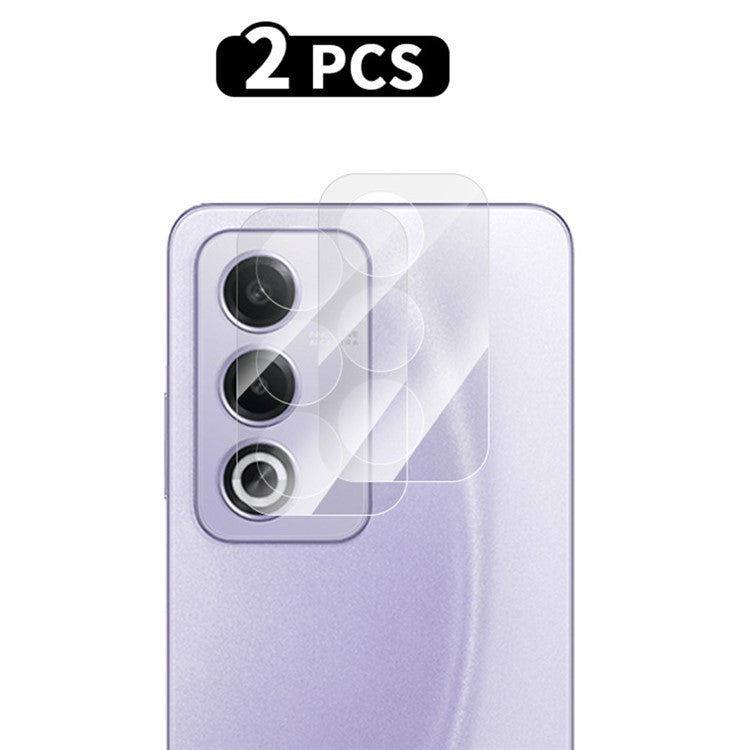 RURIHAI 2Pcs For Oppo A3 Pro (Global) 5G Camera Lens Protector HD Clear Protective Lens Film