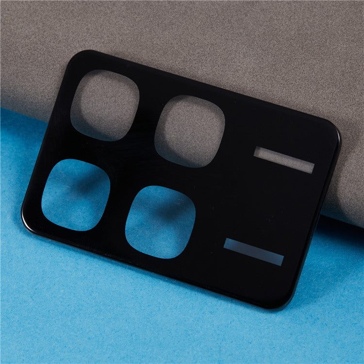 For Xiaomi Redmi K70 Ultra Tempered Glass Lens Protector Black Silk Printing Camera Lens Film