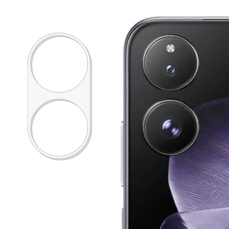 For Xiaomi Mix Flip 5G Tempered Glass Camera Lens Protector Ultra Clear Anti-Scratch Lens Film