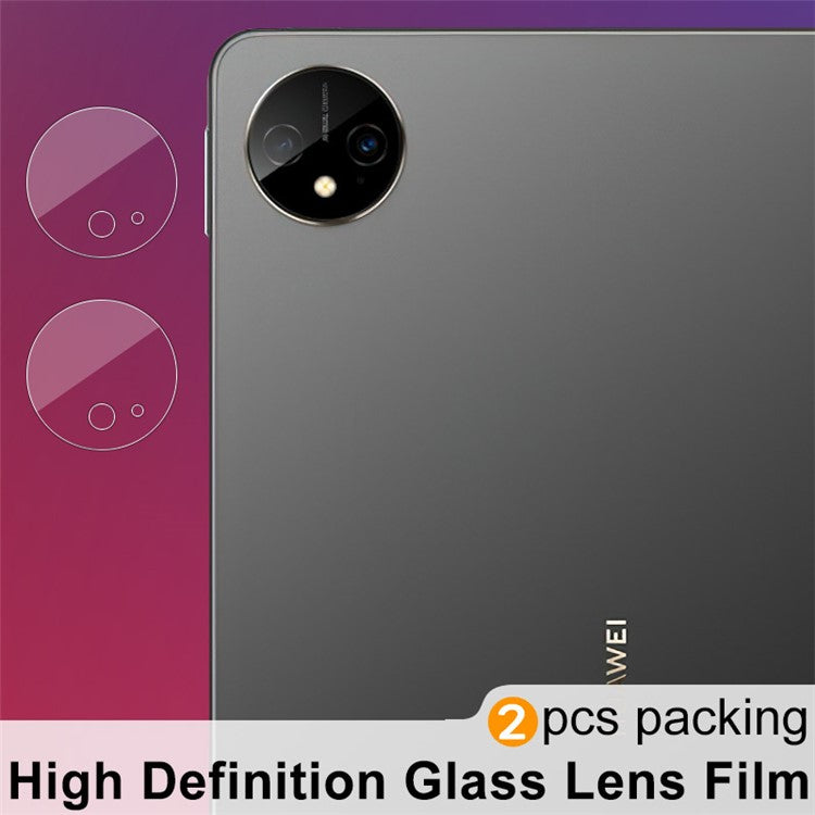 IMAK 2Pcs / Set Camera Lens Protector for Huawei MatePad Pro 11 (2022), Anti-Scratch Ultra Clear Tempered Glass Lens Film