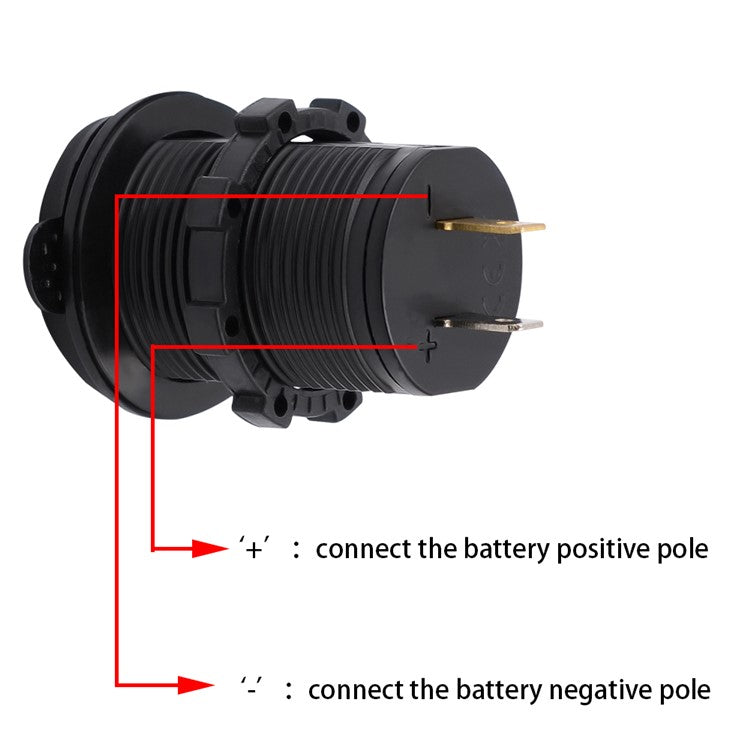 ZH-526F Dual USB Port Car Charger 4.2A Fast Charging Power Charger with Dual LED Ring Light - Blue