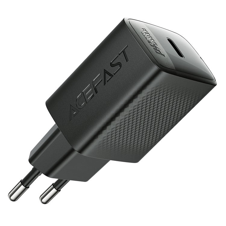 ACEFAST A104 PD 25W Fast Charging Adapter GaN Single Port USB-C Wall Charger, EU Plug