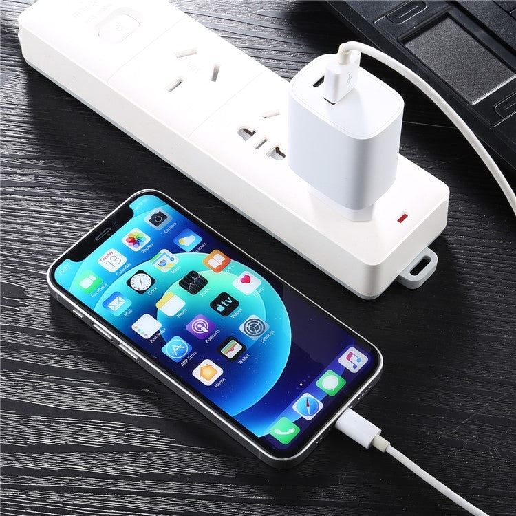 U085 20W USB+Type C Fast Charging Wall Charger Travel Power Adapter - EU Plug