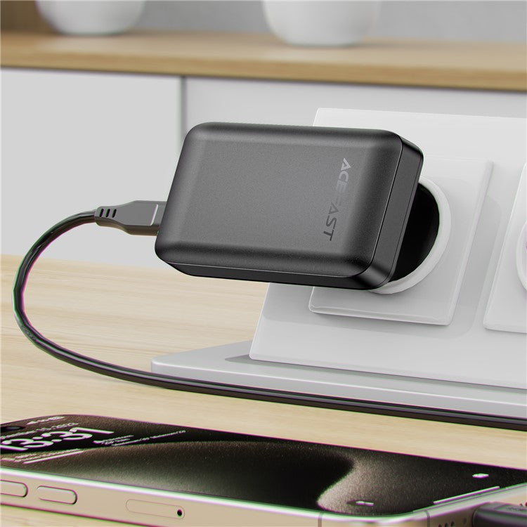 ACEFAST A100 PD 65W Fast Charging GaN Wall Charger with 2xUSB-C+USB-A, EU Plug