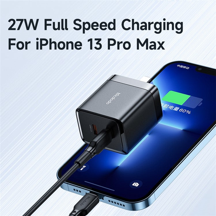 MCDODO MDD 40W GAN Dual Type-C Phone Tablet Fast Charging Adapter Wall Charger - CN Plug