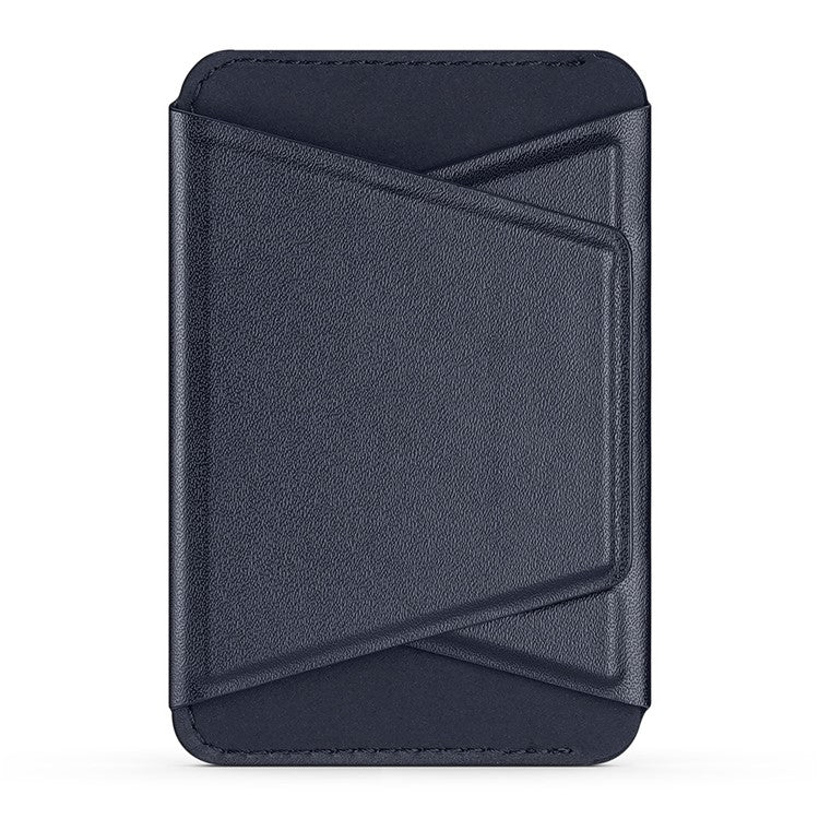 DUX DUCIS Magnetic Phone Stand Cell Phone Card Holder Wallet Compatible with MagSafe Case - Blue