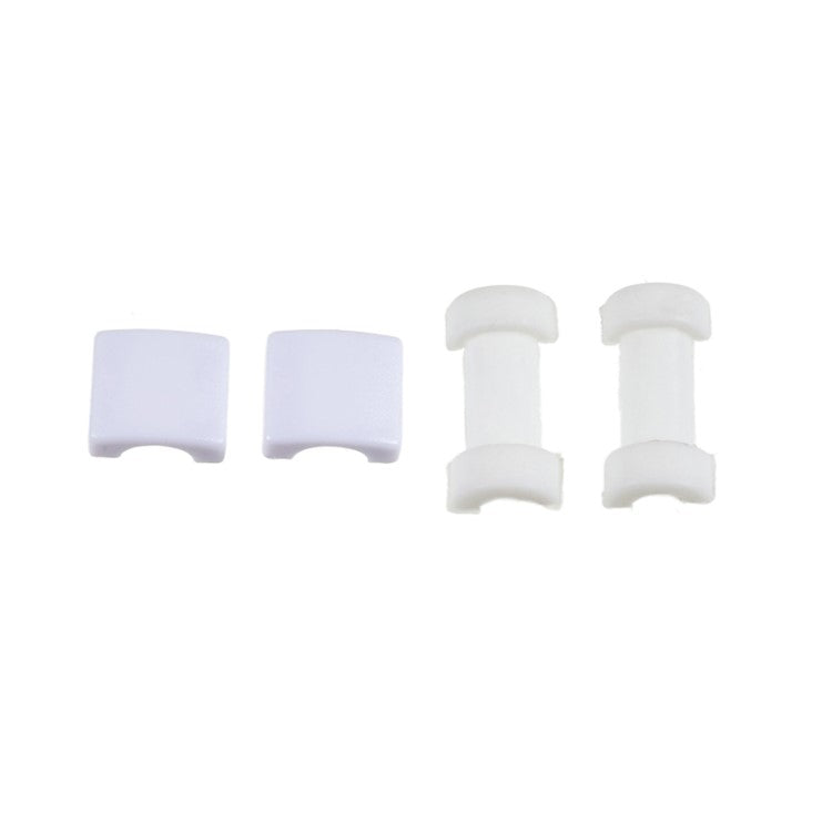 100 Set Charger Cable Protectors for iPhone Wire Cord ABS+Silicone Cable Saver Data Charger Line Sleeve