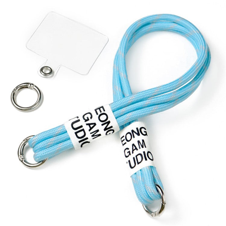 IMAK Phone Wrist Strap Detachable Cellphone Lanyard Anti-lost Wristlet Strap with Phone Patch, Short Style - Blue