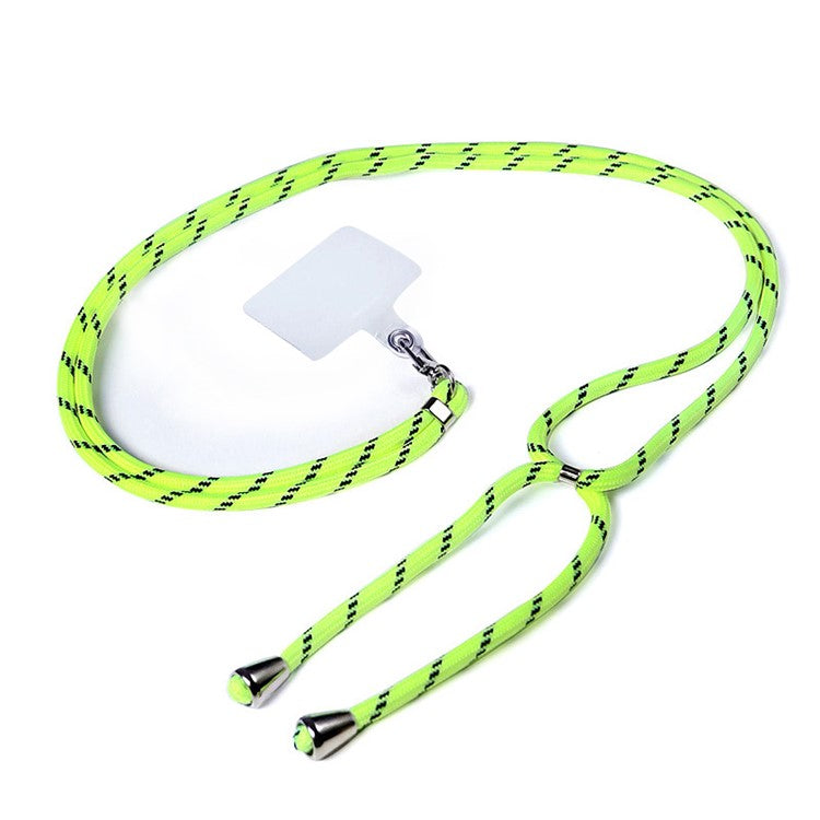 IMAK 150cm Universal Mobile Phone Lanyard Crossbody Strap Neck Rope with Transparent Patch, Long Style - Green