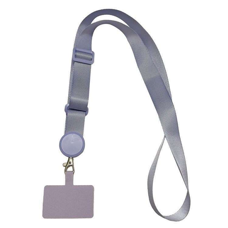 Crossbody Phone Lanyard Universal Adjustable Neck Straps with Phone Pads for Phone Case Keys ID - Purple