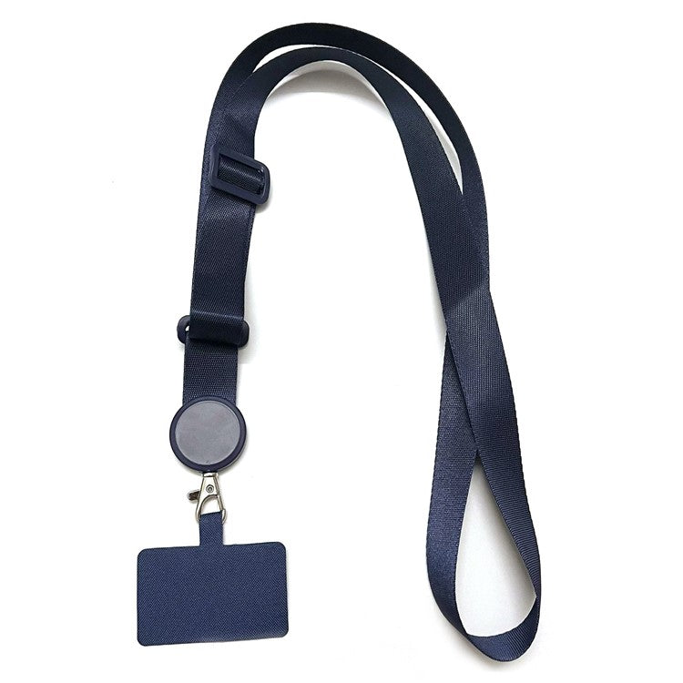 Crossbody Phone Lanyard Universal Adjustable Neck Straps with Phone Pads for Phone Case Keys ID - Sapphire