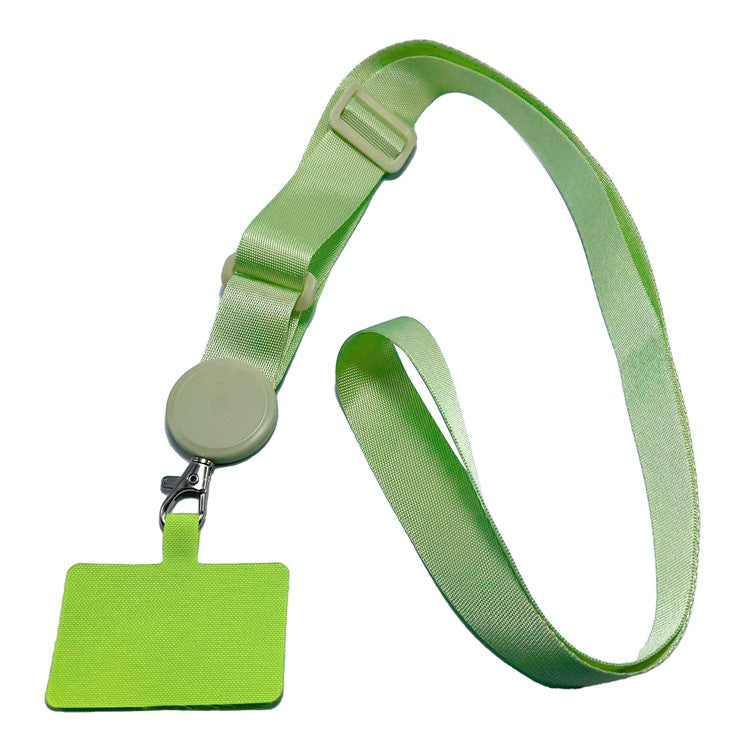 Crossbody Phone Lanyard Universal Adjustable Neck Straps with Phone Pads for Phone Case Keys ID - Green