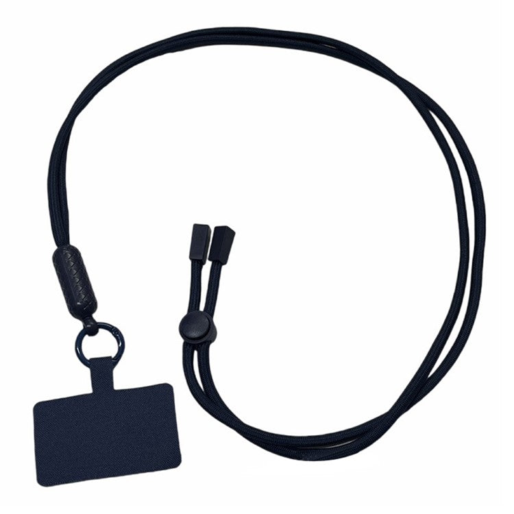 Universal Cell Phone Lanyard Nylon Neck Phone Adjustable Strap with Detachable Safety Pad - Sapphire