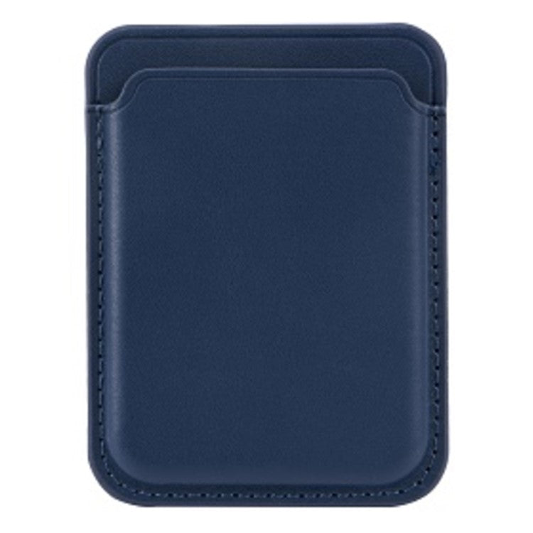 MRC040 Phone Card Holder Leather Phone Wallet Stick-On Adhesive Sticker - Sapphire