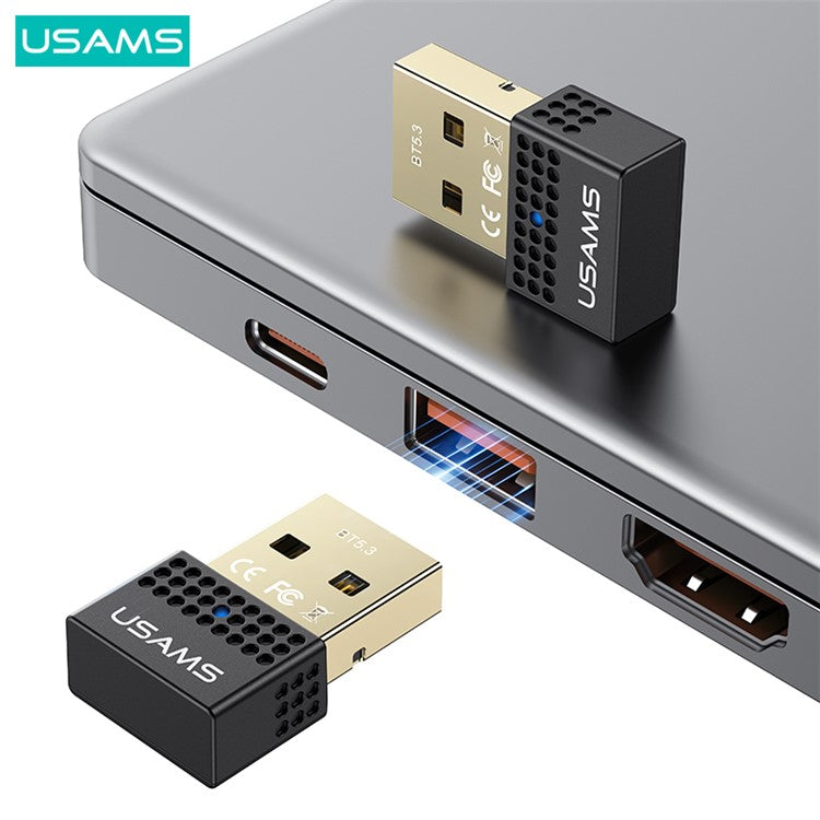 USAMS US-ZB285 USB Bluetooth 5.3 Adapter HiFi Sound Wireless Audio Receiver