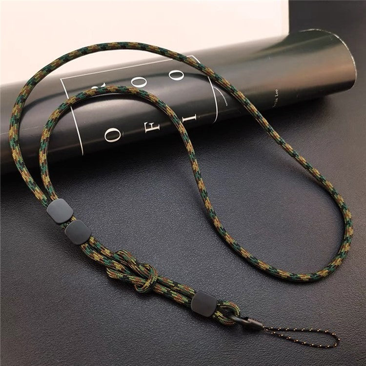 JLC-810 Universal Phone Lanyard Polyester Neck Strap Detachable Wristlet Strap Dual Use - Camouflage