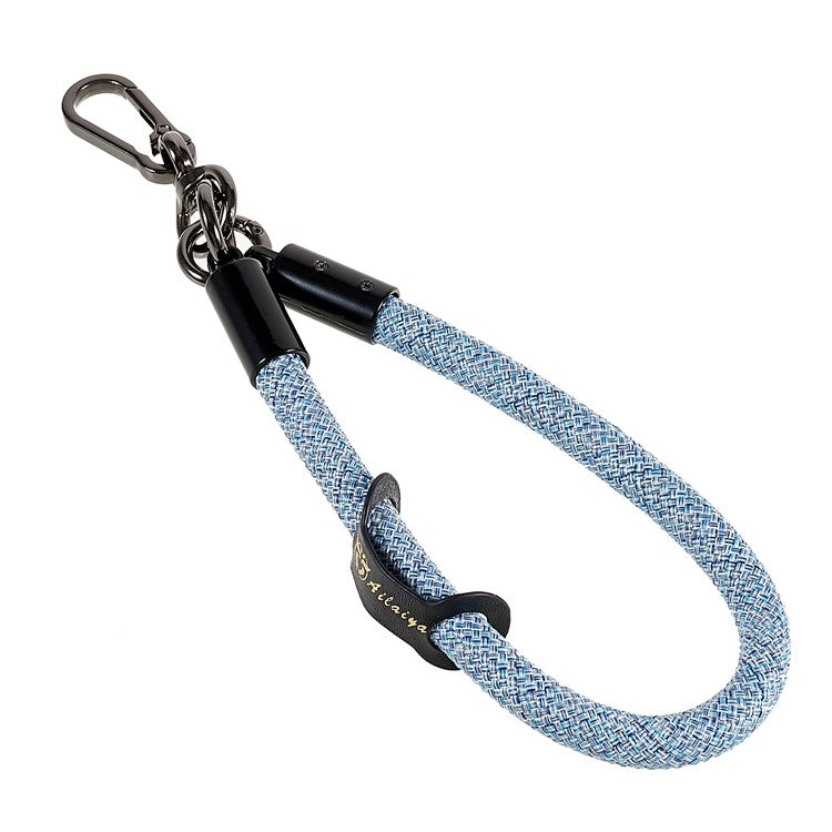 30cm Thickened Phone Hand Wrist Strap USB Flash Drives Keychains DSLR Camera Lanyard Holder - Blue