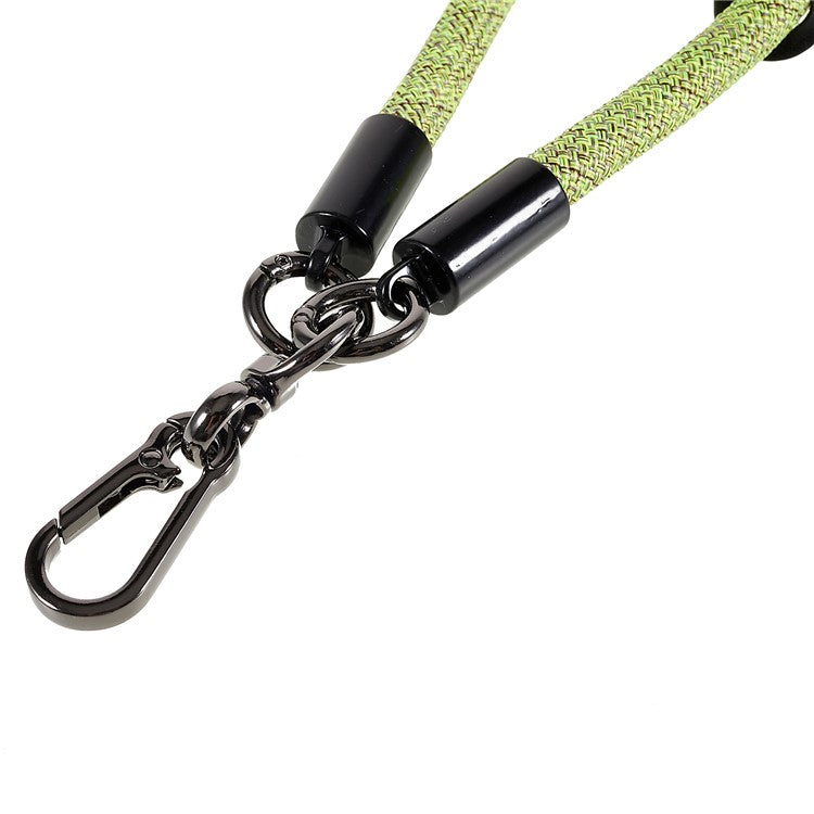 30cm Thickened Phone Hand Wrist Strap USB Flash Drives Keychains DSLR Camera Lanyard Holder - Fluorescent Green