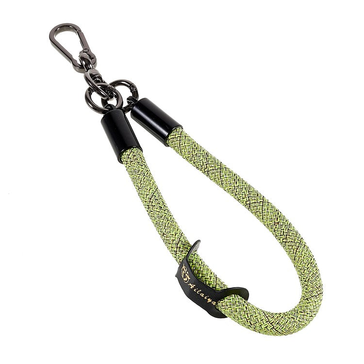 30cm Thickened Phone Hand Wrist Strap USB Flash Drives Keychains DSLR Camera Lanyard Holder - Fluorescent Green