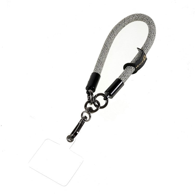 30cm Thickened Phone Hand Wrist Strap USB Flash Drives Keychains DSLR Camera Lanyard Holder - Grey