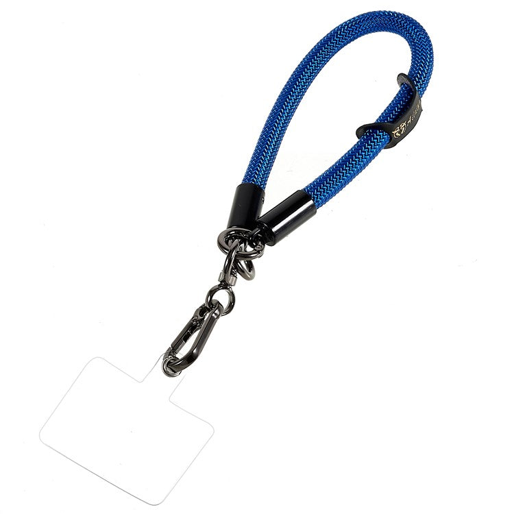 30cm Thickened Wrist Strap for Phone Camera Keychain ID Badge Holder Hand Lanyard - Blue